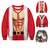 cheap Funny Christmas Sweatshirts &amp; Hoodies-Santa Suit Santa Claus Hoodie Pullover Funny Christmas Sweatshirt 3D Print For Men&#039;s Women&#039;s Teen Adults&#039; Christmas Carnival Masquerade Party Christmas