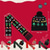 cheap Santa Hat &amp; Accessories-2023 New Jacquard LED Glow Christmas Hat Scarf Set Autumn and Winter Festival Pattern Multi color Jacquard