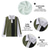 preiswerte Geometrisches Poloshirt für Herren-Herren Gestreift Poloshirts mit Reißverschluss Golfshirt Langarm Polo-Shirts Hemden mit Kragen Business-Casual Arbeitskleidung Formelle Kleidung Festivalkleidung 3D-Druck