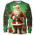 preiswerte Herren-Weihnachts-T-Shirt-Weihnachts-T-Shirt, Grafik, Weihnachtsmann, Modedesigner, lässig, Herren-T-Shirt mit 3D-Druck, T-Shirt, Sport, Outdoor, Urlaub, Ausgehen, Weihnachten, T-Shirt, Marineblau, Grün, Khaki, langärmelig,