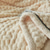 abordables hogar-manta de sherpa pesada y acogedora manta de siesta gruesa de doble capa con frijol manta de terciopelo manta pequeña de franela sábana de cama manta de terciopelo coral manta de sofá