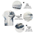 Χαμηλού Κόστους Ανδρικό Γραφικό T-shirt-Ζώο Λύκος Υψηλής Ποιότητας Καθημερινό Ανδρικά 3D εκτύπωση Μπλουζάκι Γραφικά μπλουζάκια ΕΞΩΤΕΡΙΚΟΥ ΧΩΡΟΥ Καθημερινά Διακοπές Κοντομάνικη μπλούζα Θαλασσί Καφέ Σκούρο μπλε Κοντομάνικο