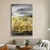 abordables Pinturas abstractas-Pintura al óleo pintada a colgar Pintada a mano Vertical Abstracto Paisaje Contemporáneo Moderno Sin marco interior  (sin marco)