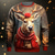 olcso férfi karácsonyi pulcsi-grafikus jávorszarvas férfi divat 3D mintás pulóver pulóver ünnep vakáció pulóverek piros barna hosszú ujjú legénynyak mintás tavasz&amp;amp;  őszi designer pulóver pulóver