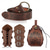 tanie Akcesoria i więcej-Retro / vintage Średniowieczne Steampunk Pasek taliowy Pochwa miecza Etui na pasek Pirat Wiking Ranger Dla obu płci Celtyckie Wiking Halloween Karnawał Spektakl Impreza LARP Dla dorosłych Torba Pasek