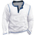 billiga grundläggande henley-Herr Waffle Henley Shirt T-shirts Långärmad tröja Slät Henley Utomhus Ledigt Långärmad Knapp Kläder Mode Designer Bekväm