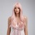 cheap Synthetic Trendy Wigs-Synthetic Wig Curly Neat Bang Wig Long Brown Pink Synthetic Hair Women&#039;s Fashionable Design Natural Easy to Carry Pink Brown Christmas Party Wigs