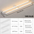 billiga Plafonder-led taklampa 3 färg 48/58/78 cm linjedesign geometriska former taklampor led taklampa lämplig för korridor sovrum korridor 110-240v