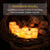 voordelige Kaarsenverlichting-24 stks vlamloze led kaars creatieve wens led theelichtje warm wit vlamloze kaars halloween kerst decor kaarslicht