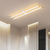 billiga Plafonder-led taklampa 3 färg 48/58/78 cm linjedesign geometriska former taklampor led taklampa lämplig för korridor sovrum korridor 110-240v