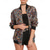 cheap Tops-Women&#039;s Sequin Fitted Long Sleeve Zipper Blazer Bomber Jacket Retro Vintage Disco 1980s TS Style