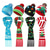 cheap Santa Hat &amp; Accessories-2023 New Jacquard LED Glow Christmas Hat Scarf Set Autumn and Winter Festival Pattern Multi color Jacquard