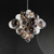 cheap Unique Chandeliers-LED Chandeliers 9/18/19 Heads Cluster Design 60/80/100cm Balloon Design Chandeliers for Dining Room Bedroom Pendant Lamps 110-240V