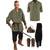 cheap Couple &amp; Group Costumes-Couples Retro Vintage Medieval Renaissance Outfits Halloween Group Couples Costumes Pirate Viking Ranger Vikings: Valhalla Men&#039;s Women&#039;s Halloween Carnival Performance LARP