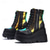 cheap Platform Boots-Women&#039;s Boots Platform Boots Plus Size Goth Boots Party Daily Color Block Booties Ankle Boots Platform Wedge Heel Punk Fashion Gothic PU Black White Pink