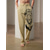 cheap Casual Pants-Men&#039;s Linen Pants Trousers Summer Pants Beach Pants Drawstring Elastic Waist 3D Print Animal Lion Graphic Prints Comfort Casual Daily Holiday 20% Linen Streetwear Hawaiian Blue Green