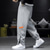 abordables Survêtements de sport-Homme Joggings Pantalon Jogging Pantalon à déchirer Pantalon Poche Plein Confort Respirable Extérieur du quotidien Sortie Mode Décontractées Noir Grise