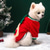 cheap Christmas gifts for pets-Dog Christmas Outfit Little Dog Clothes Autumn and Winter Christmas Elk Teddy Pomeranian Puppy New Year Pet Cat Christmas Sweater