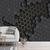cheap Wallpaper-Cool Wallpapers Black Wallpaper Wall Mural 3D Geometric Stripe Covering Sticker Peel and Stick Removable PVC/Vinyl Material Self Adhesive/Adhesive Required Wall Decor for Living Room Kitchen Bathroom