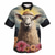 cheap Men&#039;s Printed Shirts-Alpaca Casual Men&#039;s Shirt Easter Autumn / Fall Turndown Short Sleeves Black, Pink, Gray S, M, L 4-Way Stretch Fabric Shirt