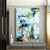 abordables Pinturas abstractas-Pintura al óleo pintada a colgar Pintada a mano Vertical Abstracto Paisaje Contemporáneo Moderno Sin marco interior  (sin marco)