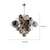 cheap Unique Chandeliers-LED Chandeliers 9/18/19 Heads Cluster Design 60/80/100cm Balloon Design Chandeliers for Dining Room Bedroom Pendant Lamps 110-240V