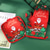 cheap Christmas Kitchen-2Pcs/set Christmas Microwave Mitts Thick Household Kitchen Microwave Oven Gloves Heat Insulation Oven Gloves Baking Heat