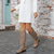 cheap Women&#039;s Boots-Women&#039;s Suede Slouchy Knee-High Boots with Flat Sole, Ideal for Casual Wear and Comfortable Outfits