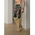 tanie lniane spodnie-Męskie Lniane spodnie Spodnie Spodnie plażowe Ściągana na sznurek Elastyczny pas Druk 3D Wzór geometryczny Wzory graficzne Komfort Codzienny Święto 20% Len Moda miejska Hawajskie Żółty Niebieski