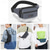 billige Herrevesker-Herre Crossbody-veske Skulderveske Belteveske Nylon utendørs Daglig Ferie Glidelås Stor kapasitet Lettvekt Holdbar Helfarge Sjø blå Svart Rød