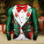 preiswerte Weihnachts-Hoodies für Herren-Graphic Fröhliche Weihnachten Weihnachtsmuster Täglich Outdoor Brautkleider schlicht Herren 3D-Druck Party Casual Festtage Weihnachten T-Shirt Schwarz Hellgrün Rote Langarm Rundhalsausschnitt Hemd