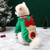 cheap Christmas gifts for pets-Dog Christmas Outfit Little Dog Clothes Autumn and Winter Christmas Elk Teddy Pomeranian Puppy New Year Pet Cat Christmas Sweater