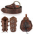 tanie Akcesoria i więcej-Retro / vintage Średniowieczne Steampunk Pasek taliowy Pochwa miecza Etui na pasek Pirat Wiking Ranger Dla obu płci Celtyckie Wiking Halloween Karnawał Spektakl Impreza LARP Dla dorosłych Torba Pasek