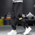 abordables Survêtements de sport-Homme Joggings Pantalon Jogging Pantalon à déchirer Pantalon Poche Plein Confort Respirable Extérieur du quotidien Sortie Mode Décontractées Noir Grise