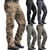 cheap Bottoms-Men&#039;s Cargo Pants Hiking Pants Trousers Work Pants Outdoor Ripstop Breathable Quick Dry Multi Pockets Pants / Trousers Bottoms Light Khaki Black Fishing Climbing Traveling 28 29 30 31 32