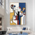 cheap Abstract Paintings-Mintura Handmade Cartoon Figure Oil Paintings On Canvas Wall Art Decoration Modern Abstract Picture For Home Decor Rolled Frameless Unstretched Painting