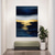 abordables Pinturas abstractas-Pintura al óleo pintada a colgar Pintada a mano Vertical Abstracto Paisaje Contemporáneo Moderno Sin marco interior  (sin marco)