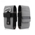 cheap Universal Phone Bags-Vertical Nylon Dual Pocket Phone Holster Pouch Belt Clip Case Holder Oxford Cloth Sports Mobile Phone Bag Double Divided Design Power Bank Organizer Earphone Storage Card Storage