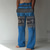 ieftine pantaloni casual-Bărbați Pantaloni de in Cordon Talie elastică Buzunar frontal Imprimeu Grafic Confort Casual Zilnic Concediu 20% in Șic Stradă Hawaiană Albastru piscină Trifoi