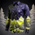 billige juleskjorter for menn-tree mountain casual herreskjorte utendørs street fall&amp;amp; vinter turndown langermet svart gul mørk marineblå s m l skjorte