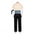 baratos Fantasias Anime-Aventureiro do Oceano Roronoa Zoro Pirata do Chapéu de Palha Anime Trajes de cosplay Chimono Dia Das Bruxas Carnaval Blusa Calças Brincos Para Homens Mulheres Adulto