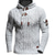 voordelige pullover voor heren-Voor heren Trui Vest Trui Hoodie Coltrui Kabel breien nappi Gebreid Effen Kleur Coltrui Stijlvol Vintage-stijl Kleding Herfst Winter Wit Bruin S M L