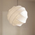 cheap Island Lights-Silk Cocoon Pendant Light Simplicity Wabi-sabi Single Head Lamp for Showroom Creative Tea House Living Room Dining Room LED Hanging Lamp 110-240V