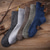 Χαμηλού Κόστους ανδρικές κάλτσες-Ανδρικά 5 Ζεύγη Κοντές Κάλτσες Ανδρικές κάλτσες Μαύρο Ρουμπίνι Χρώμα Σκέτο Causal Καθημερινά Βασικό διάστικτος Μεσαίο Φθινόπωρο Χειμώνας Θερμαντικό