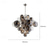 cheap Unique Chandeliers-LED Chandeliers 9/18/19 Heads Cluster Design 60/80/100cm Balloon Design Chandeliers for Dining Room Bedroom Pendant Lamps 110-240V