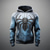 cheap Graphic Hoodies-Halloween Spider Hoodie Mens Graphic Spiders Web Fashion Daily Basic 3D Print Pullover Sports Outdoor Holiday Vacation Hoodies Royal Blue Sky Hooded Spider Grey Cotton