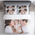 economico personalizzare-Set copripiumino personalizzato in cotone naturale al 100% set biancheria da letto personalizzato trapunta fotografica regali personalizzati per la famiglia