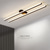 billiga Plafonder-led taklampa 3 färg 48/58/78 cm linjedesign geometriska former taklampor led taklampa lämplig för korridor sovrum korridor 110-240v