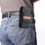 cheap Universal Phone Bags-Vertical Nylon Dual Pocket Phone Holster Pouch Belt Clip Case Holder Oxford Cloth Sports Mobile Phone Bag Double Divided Design Power Bank Organizer Earphone Storage Card Storage