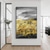 abordables Pinturas abstractas-Pintura al óleo pintada a colgar Pintada a mano Vertical Abstracto Paisaje Contemporáneo Moderno Sin marco interior  (sin marco)